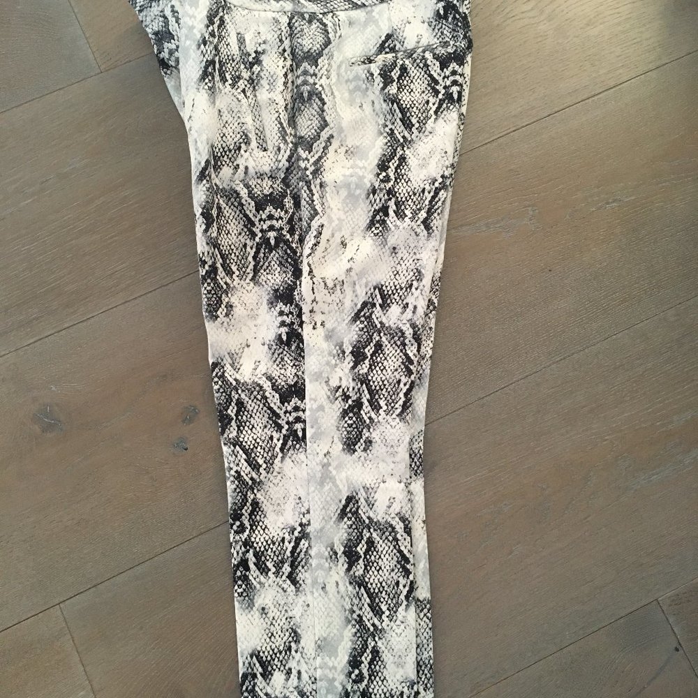 Snake Skin Print Pants